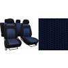 Autopotahy SEAT IBIZA V, od r. 2017, VIP modré  + OPTIK utěrka 20x20 cm Smart Microfiber zdarma
