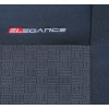 Autopotahy Volkswagen T5, 6 míst, 1+2,2+1 od r. 2003  - 2015, antracit  + OPTIK utěrka 20x20 cm Smart Microfiber zdarma