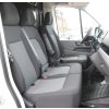 Autopotahy MAN TGE, 1+2, 3 místa, od r. 2017, NOVÝ MODEL, VIP černé  + OPTIK utěrka 20x20 cm Smart Microfiber zdarma v hodnotě 199,-Kč