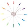 Designové nástěnné hodiny 2610di Nextime Plug Inn color 60cm
