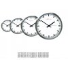 Designové nástěnné hodiny 2522 Nextime Stripe white 34cm