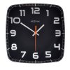 Designové nástěnné hodiny 8816zw Nextime Classy square 30cm