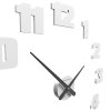 Designové hodiny 10-308 CalleaDesign 65cm (více barev) Barva stříbrná-2 - RAL9006