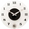 Designové nástěnné kyvadlové hodiny 8635 Nextime Milano Color 35cm