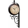 Nástěnné hodiny s teploměrem 5961 AMS řízené rádiovým signálem 38cm
