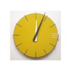 Designové hodiny 10-019 CalleaDesign Mike 42cm (více barevných verzí) Barva vínová červená-65 - RAL3003
