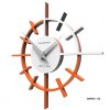Designové hodiny 10-018 CalleaDesign Crosshair 29cm (více barevných variant) Barva caffe latte-14 - RAL1019