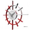 Designové hodiny 10-018 CalleaDesign Crosshair 29cm (více barevných variant) Barva caffe latte-14 - RAL1019