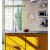 Designové hodiny 10-018 CalleaDesign Crosshair 29cm (více barevných variant) Barva caffe latte-14 - RAL1019