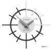 Designové hodiny 10-018 CalleaDesign Crosshair 29cm (více barevných variant) Barva caffe latte-14 - RAL1019