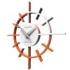 Designové hodiny 10-018 CalleaDesign Crosshair 29cm (více barevných variant) Barva caffe latte-14 - RAL1019