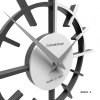 Designové hodiny 10-018 CalleaDesign Crosshair 29cm (více barevných variant) Barva caffe latte-14 - RAL1019
