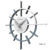 Designové hodiny 10-018 CalleaDesign Crosshair 29cm (více barevných variant) Barva caffe latte-14 - RAL1019