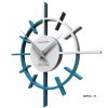 Designové hodiny 10-018 CalleaDesign Crosshair 29cm (více barevných variant) Barva caffe latte-14 - RAL1019
