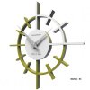 Designové hodiny 10-018 CalleaDesign Crosshair 29cm (více barevných variant) Barva caffe latte-14 - RAL1019