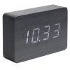 Designový LED budík - hodiny 5653BK Karlsson 15cm