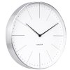 Designové nástěnné hodiny 5681WH Karlsson 38cm