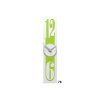 Designové hodiny 10-026 CalleaDesign Thin 58cm (více barevných variant) Barva vínová červená-65 - RAL3003