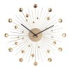 Designové nástěnné hodiny 4859GD Karlsson 50cm