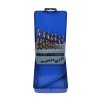 Sada kobaltových vrtáků HSS do nerezu, 1.0-10.0 mm, 19 kusů QUATROS