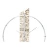 Designové nástěnné hodiny 9604 AMS 55cm
