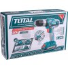 Vrtací šroubovák aku s příklepem, 2x2000mAh, 20V Li-Ion, industrial, TOTAL-TOOLS