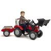 FALK Šlapací traktor 3020AM - Mc Cormick X.7 s přívěsem