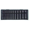 Nástrčné úderové hlavice krátké a dlouhé 1/2", 10-24 mm, v kazetě - JONNESWAY S03A4122SP