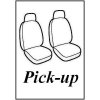 Autopotahy VOLKSWAGEN T5, 2 místa, 1+1, od r. 2003-2014, AUTHENTIC DOBLO, žakar modrý  + OPTIK utěrka 20x20 cm Smart Microfiber zdarma v hodnotě 199,-Kč