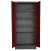Celokovová široká dílenská skříň PROFI 915x458x2000 mm - RTGB1336