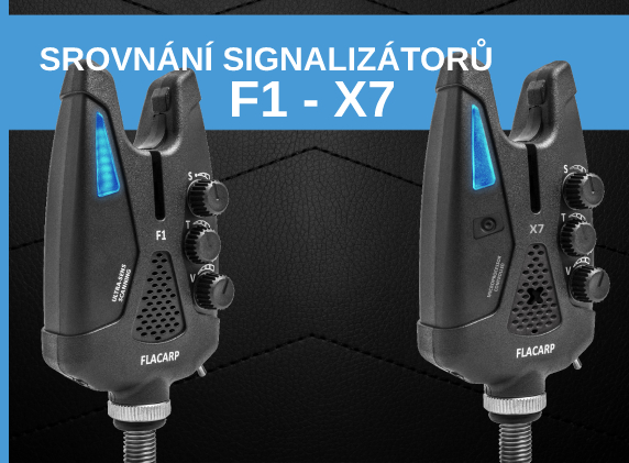 Srovnání signalizátorů F1 - X7
