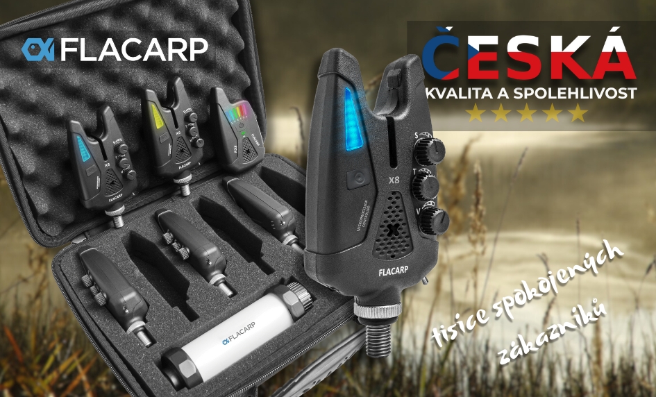 České signalizátory záběru FLACARP X8