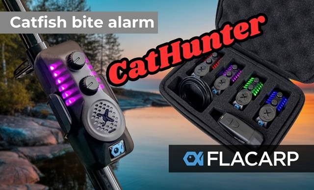 FLACARP CatHunter - catfish bite alarm