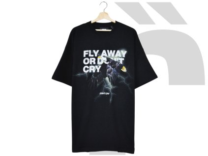 Don't Cry Eagle Tee (Black)