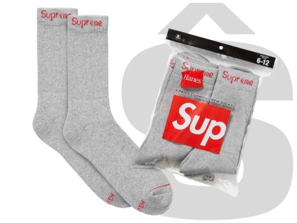 spring summer2024 supreme hanes crew socks 4 pack 0 front copy