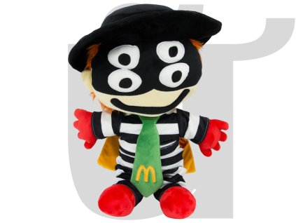 Cactus Plant Flea Market x McDonald's Hamburglar Plush Toy (Black)
