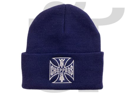 west coast choppers beanie navy west coast choppers og roll up beanie customhoj 49377295565141 800x copy