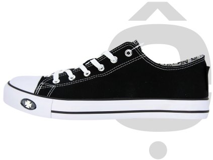 West Coast Choppers Warrior Low Top Sneakers (Black)