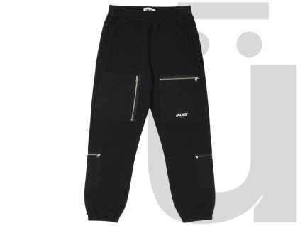Palace Flight Pocket Joggers Black.webp copy