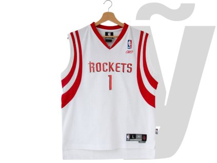 Reebok NBA Houston Rockers Tracy 1 McGrady Jersey (White/Red)