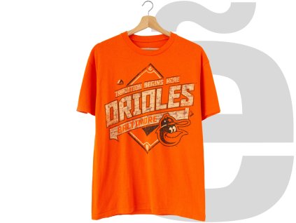 Majestic Baltimore Orioles Tee (Orange)
