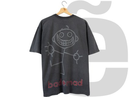 Bad+Mad Tee (Washed Black)