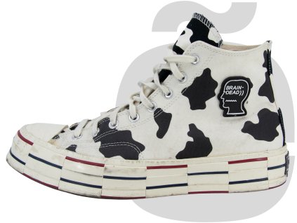 Converse x Brain Dead Chuck 70 Hi (White/Brown)