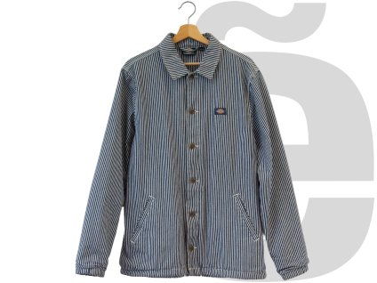 Dickies Striped Coach Jacket (Blue/White)