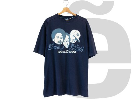 Karl Kani Faces Tee (Navy)