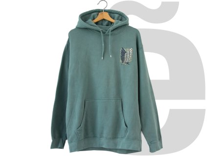 Ripple Junction Attack on Titan Season 3 Hoodie (Moss)
