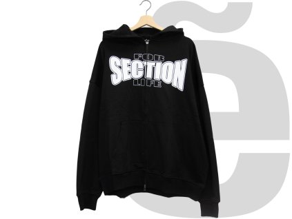 Section For Life Zip Up Hoodie (Black)