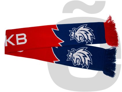 Czech Hockey Scarf (Red/Blue)