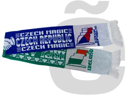 Ireland vs Czech republic Magic Scarf (Multi)