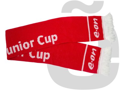 E.On Junior Cup Scarf (Red/White)